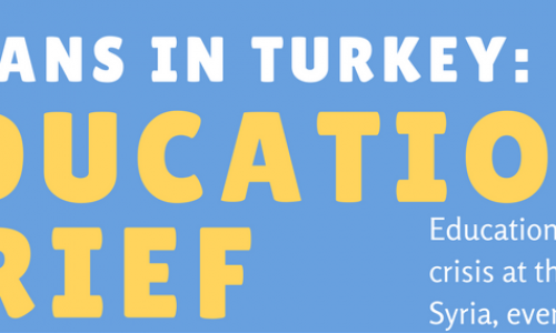 Syrians in Turkey: Education Brief